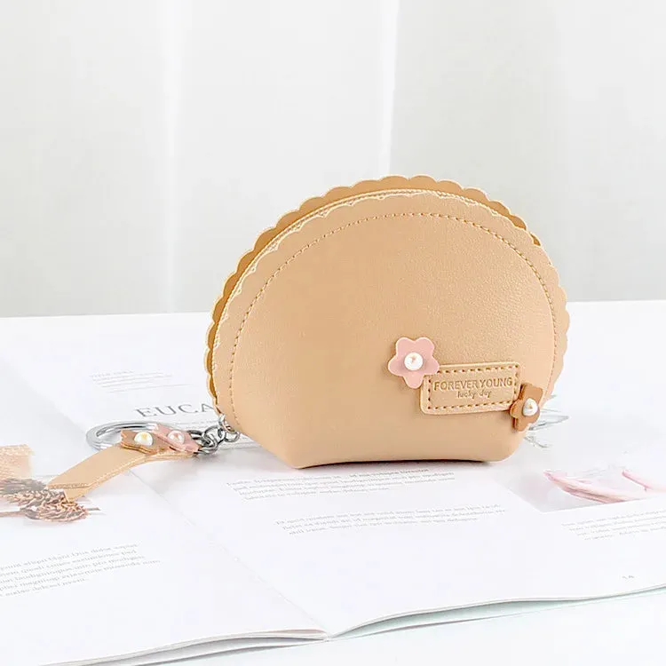 🍓 Sweet Berry Bliss Mini Coin Purse 💖 Adorable Zipper Keychain Wallet for Girls ✨