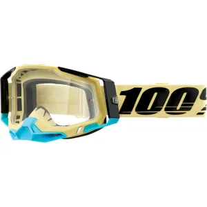 100% Racecraft 2 Goggles - Airblast - Clear 50121-101-11