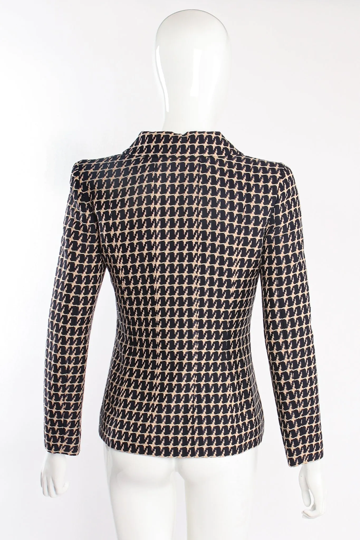 2001 S/S Rope Textured Grosgrain Jacket