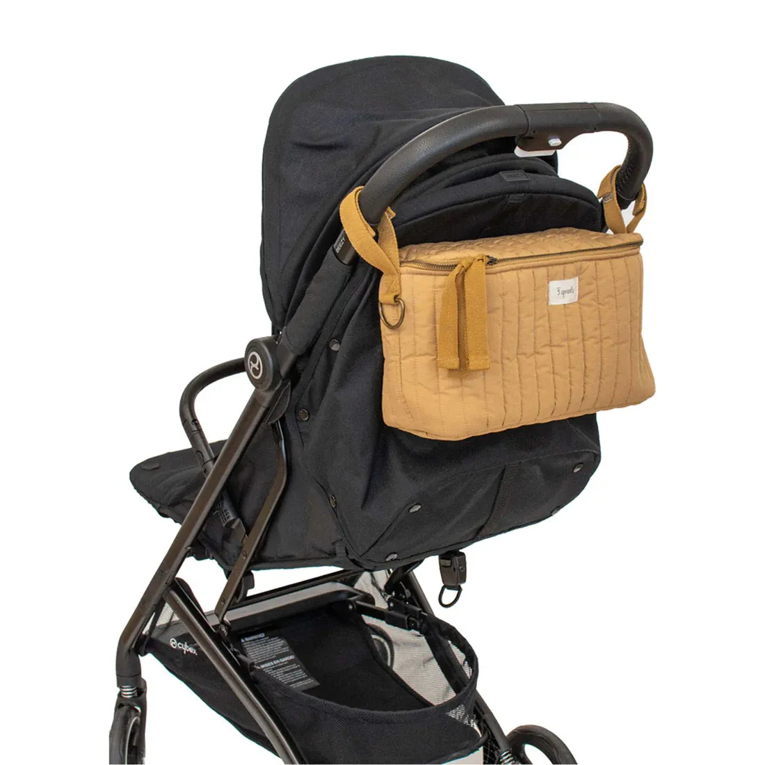 3 Sprouts Quilted Stroller Organizer