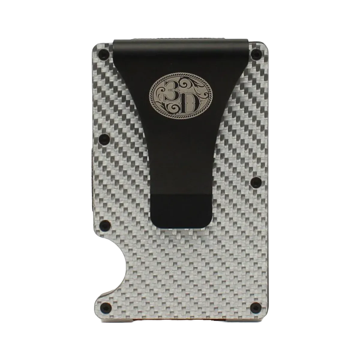 3D Belt Men's Stainless Steel Grey Smart Wallet D250002406