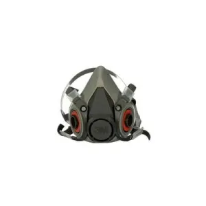 3M™ 6200 Half Mask Medium (Grey)Lightweight elastomeric material  (82g)