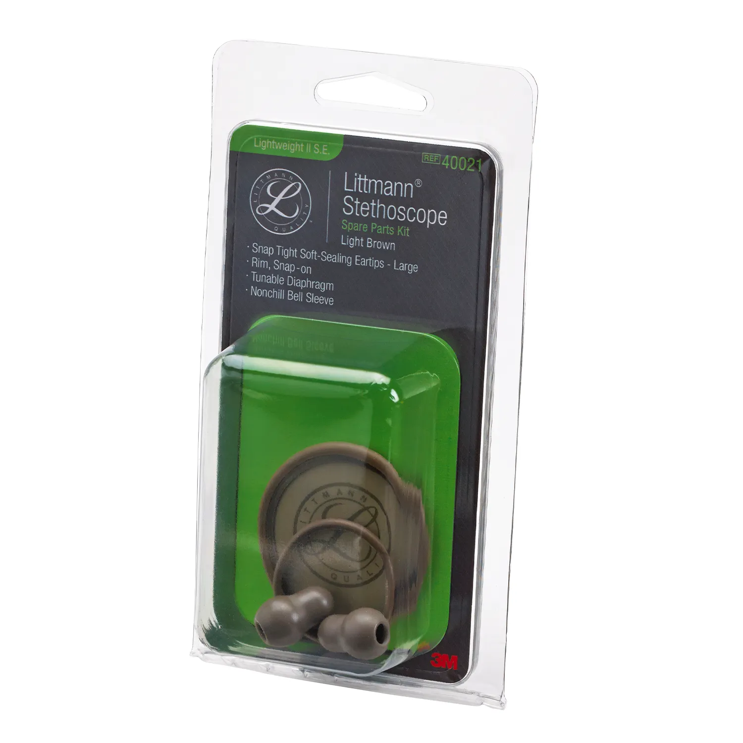 3M Littmann Stethoscope Spare Parts Kit | Lightweight II S.E. | Light Brown