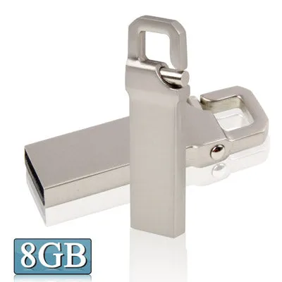8GB Metallic Keychains Style USB 2.0 Flash Disk   Lead Time: 1~3 Days.