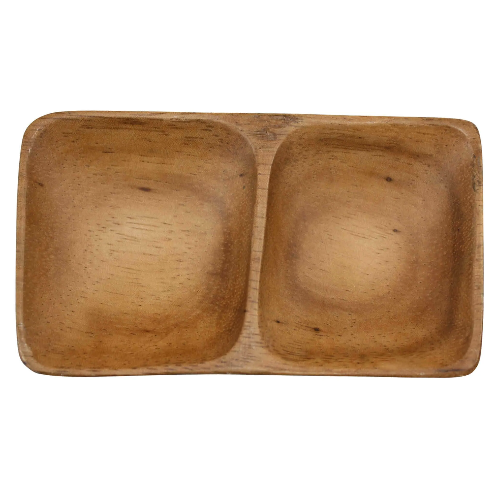 Acacia Double Dish