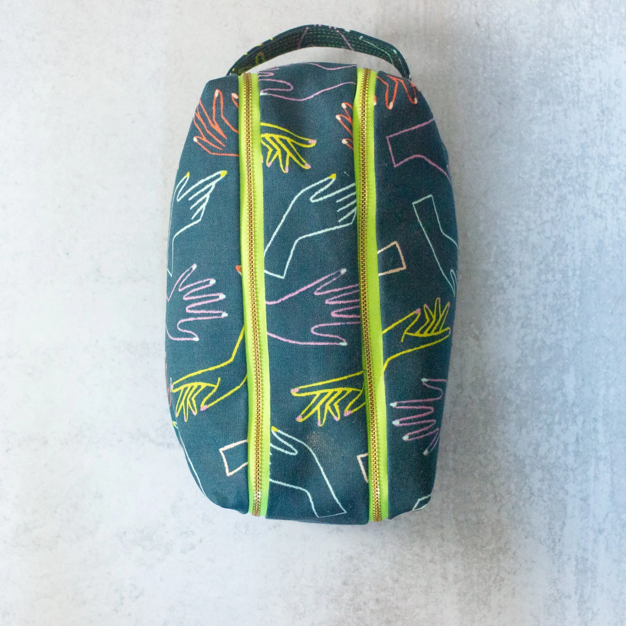 Adorn Double Zip Toiletry Case