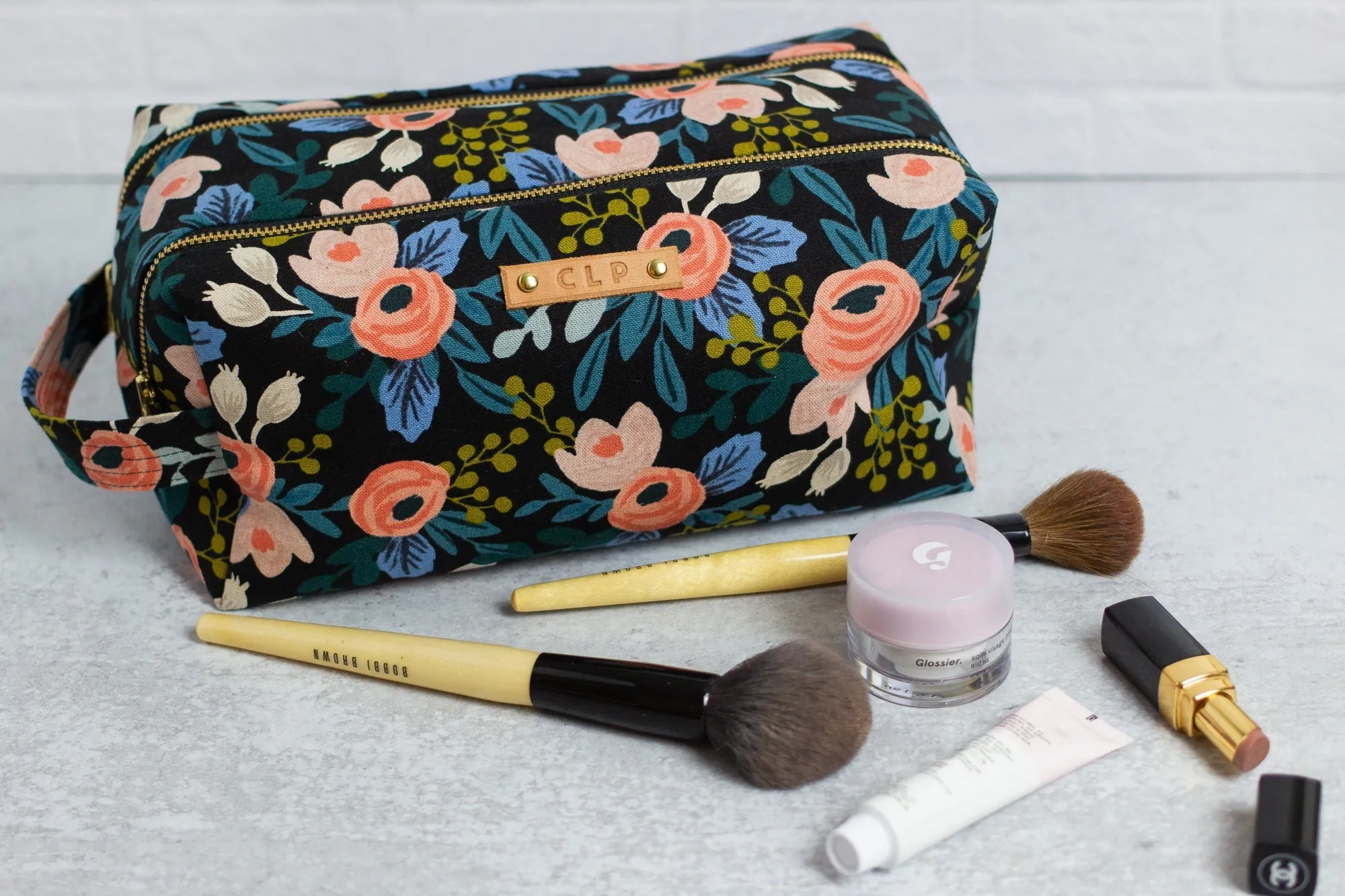 Adorn Double Zip Toiletry Case