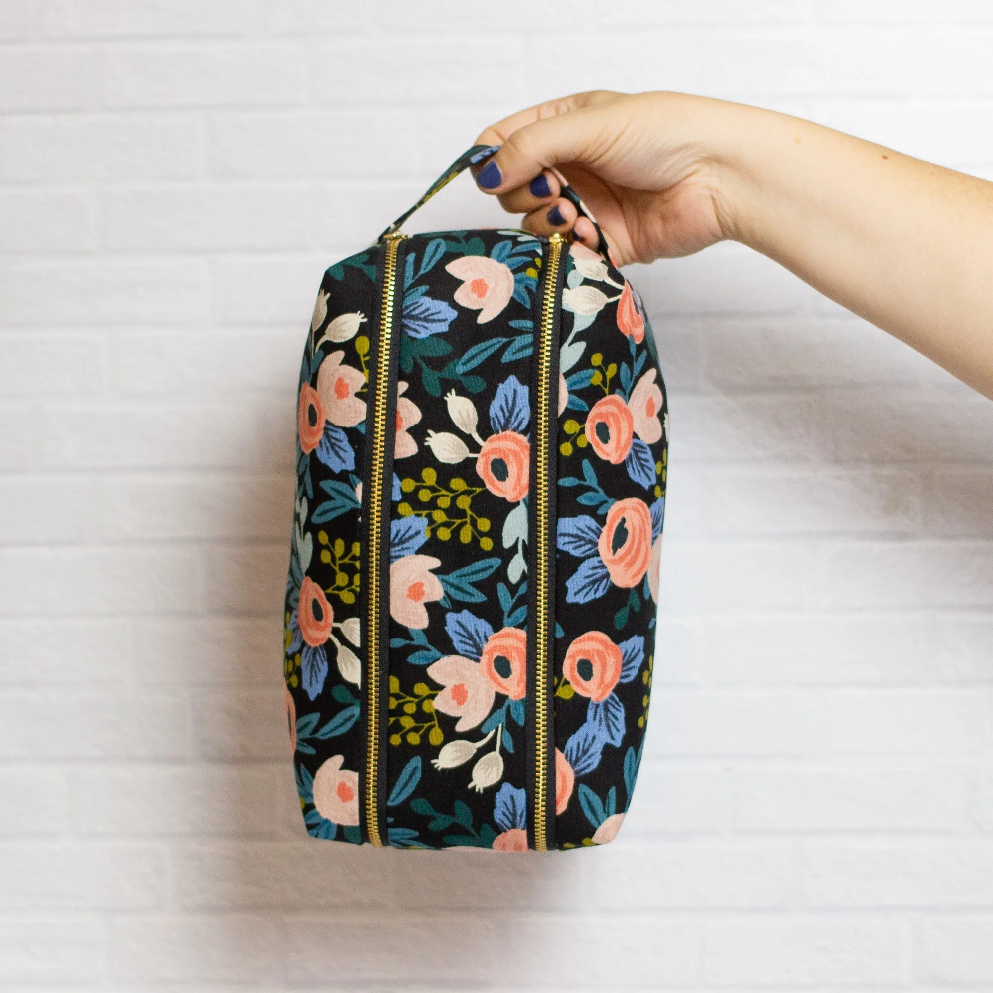 Adorn Double Zip Toiletry Case