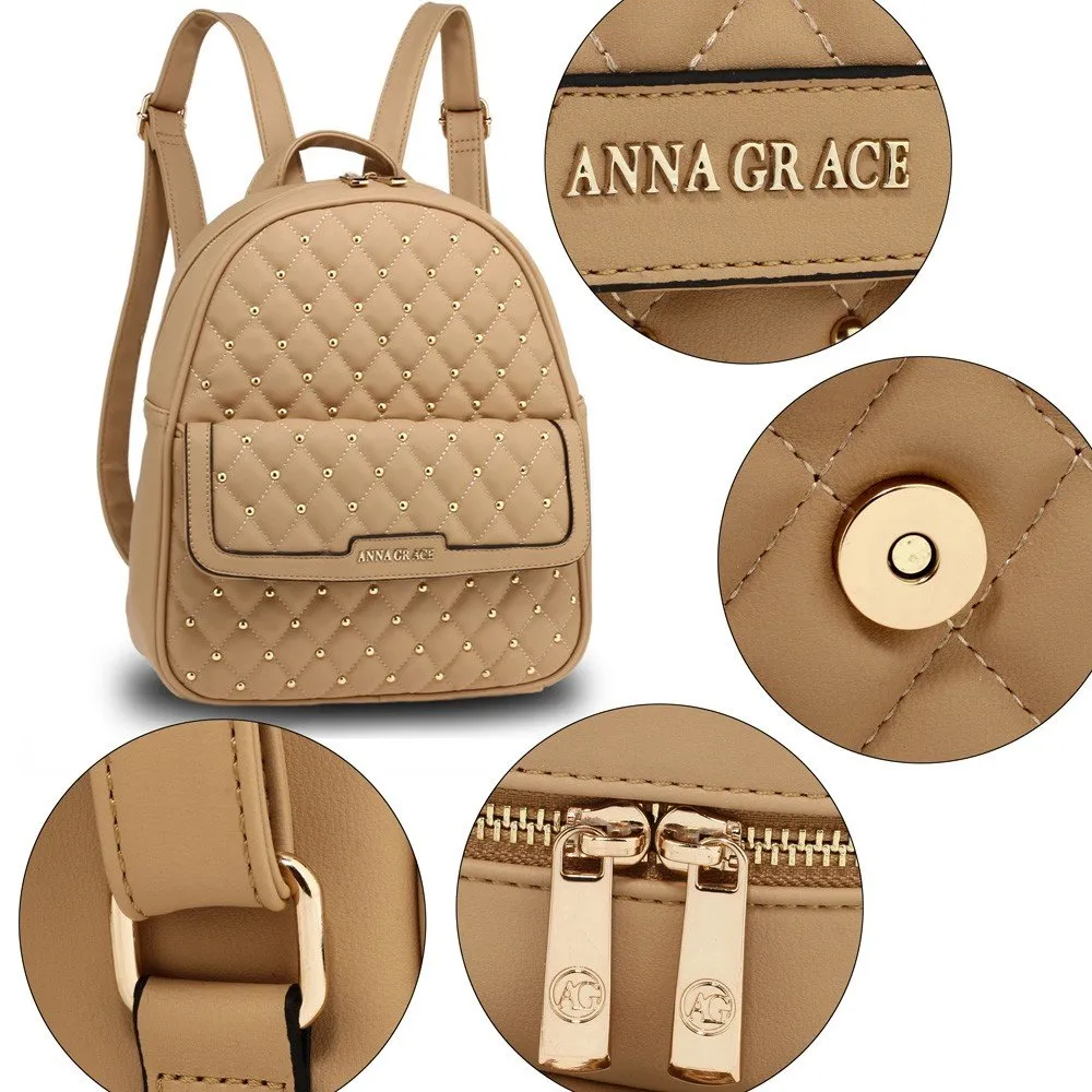 AG00712 - Nude Fashion Backpack School Bag