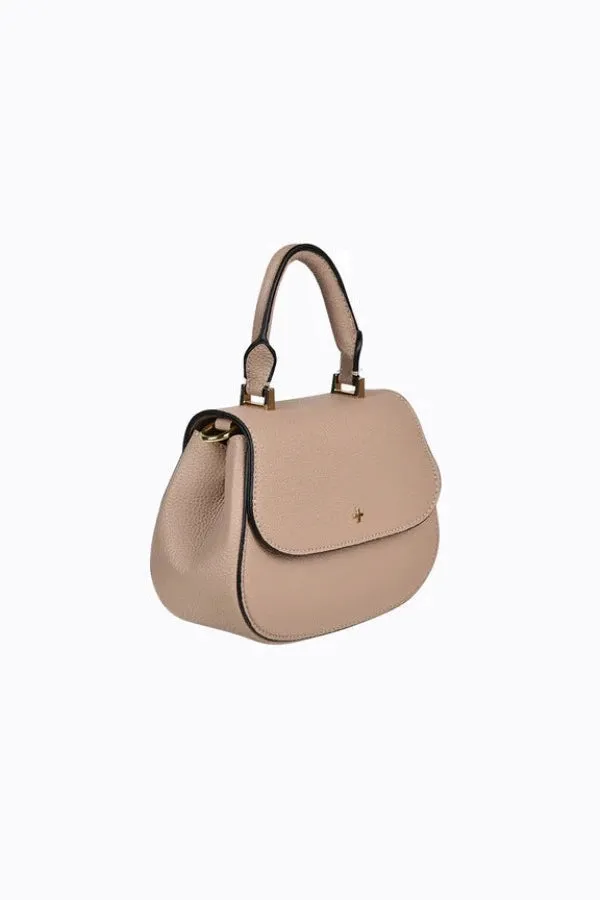 Amalie Top Handle Xbody Nude Pebble/Gold