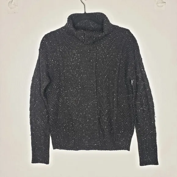 Anthropologie Michael Stars Cable Cardigan Sweater Cableknit Convertible XS NEW