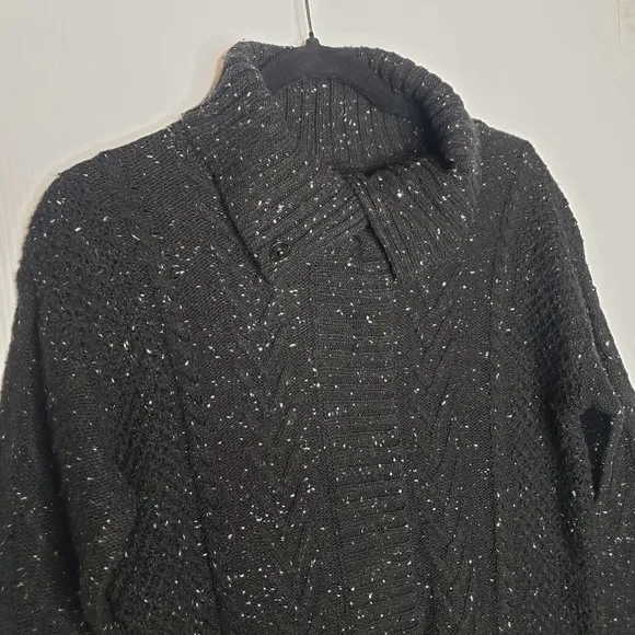 Anthropologie Michael Stars Cable Cardigan Sweater Cableknit Convertible XS NEW