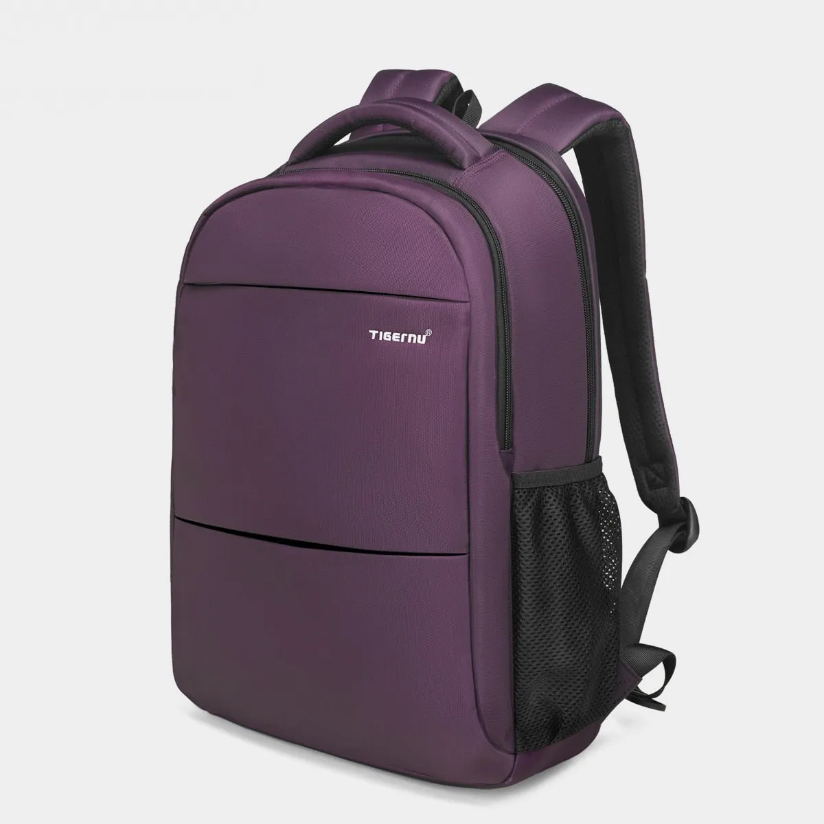 Anti Theft Backpack Computer Backpack Travel Bag - Purple - 15 inches