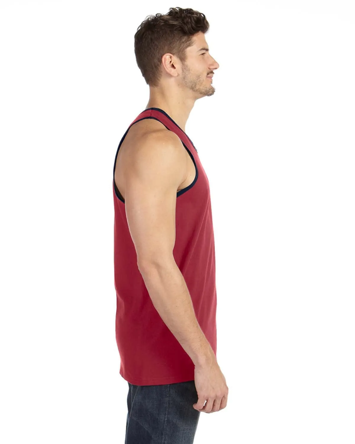 Anvil Lightweight Tank | Indep Red/ Navy