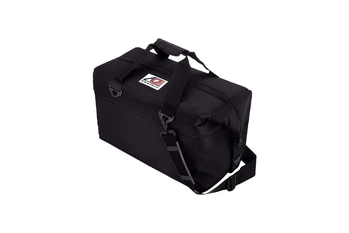 AO Coolers - 36 Pack Canvas Cooler (Black)