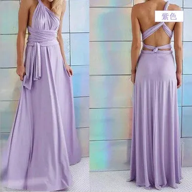Azalea | Mehrweg-Maxikleid in Wickeloptik