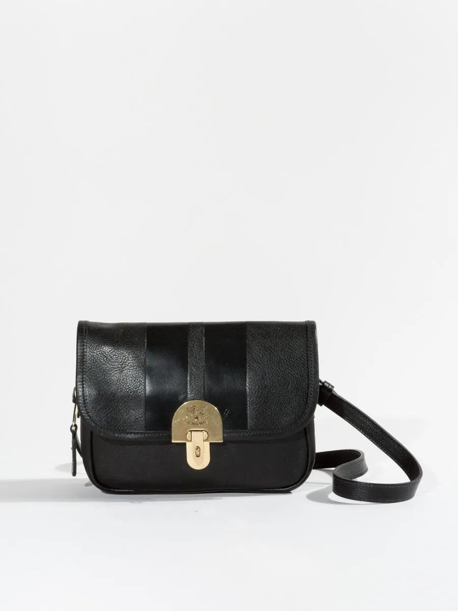 badia crossbody bag - black
