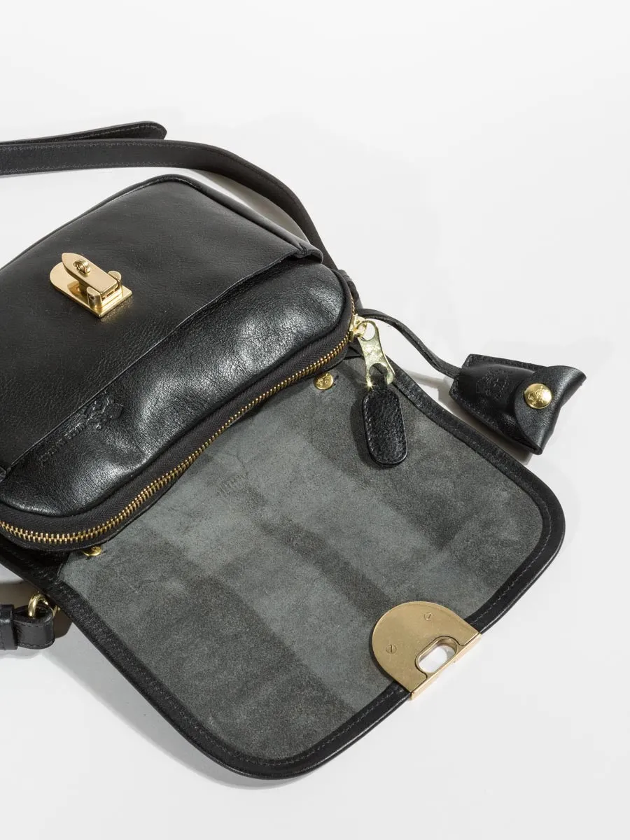 badia crossbody bag - black