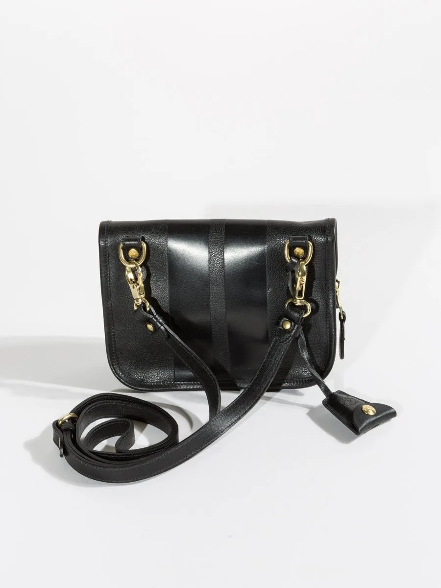badia crossbody bag - black