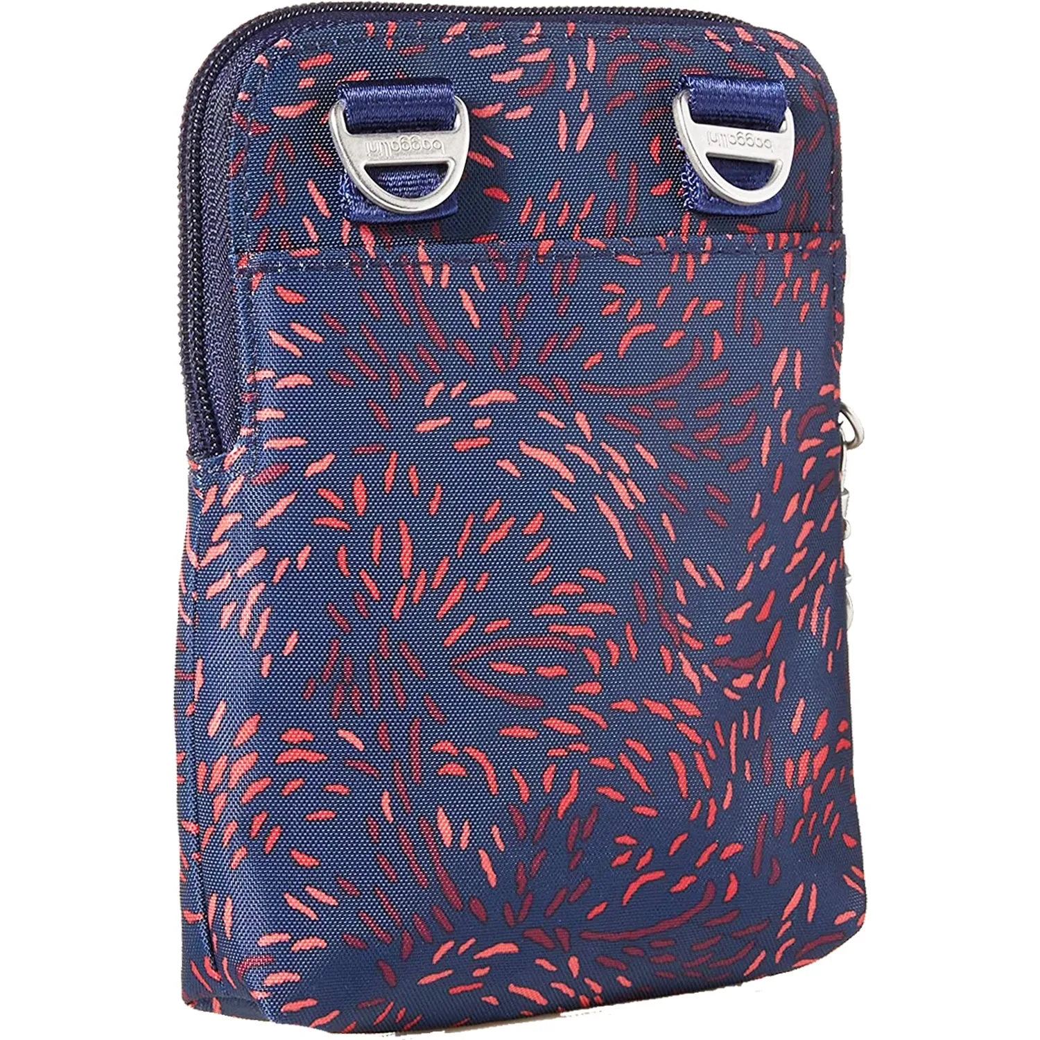 Baggallini Bryant Pouch French Navy Firework Nylon