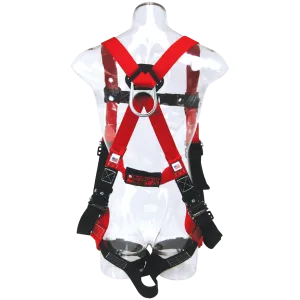 Bashlin - "H" Style Harness with D-Ring back attachment and belt attachment