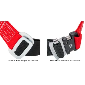 Bashlin - "X" Style harness with a 3" D-Ring back attachment and 656CM tool belt