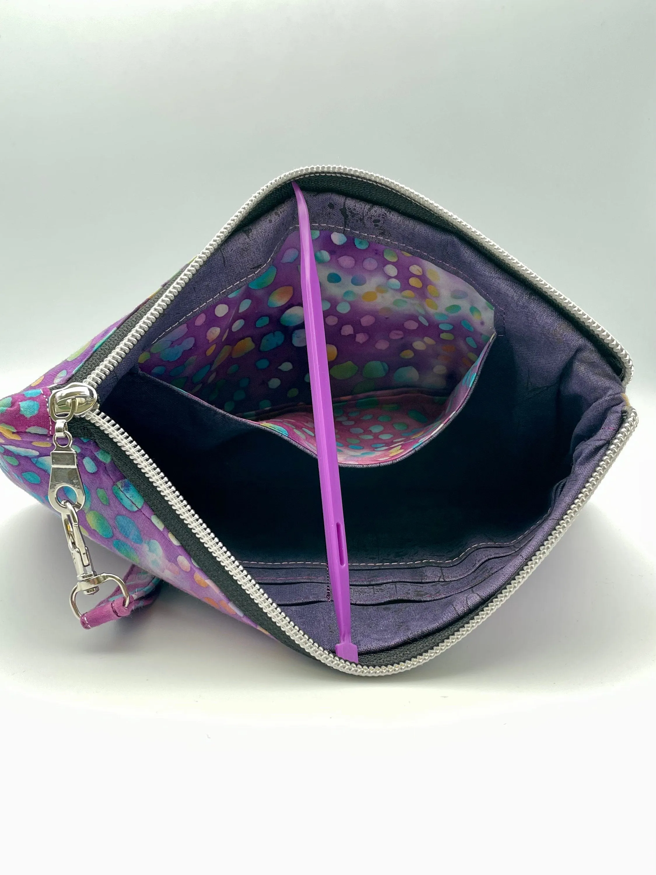 Batik & Cork Zippy Clutch Wallet
