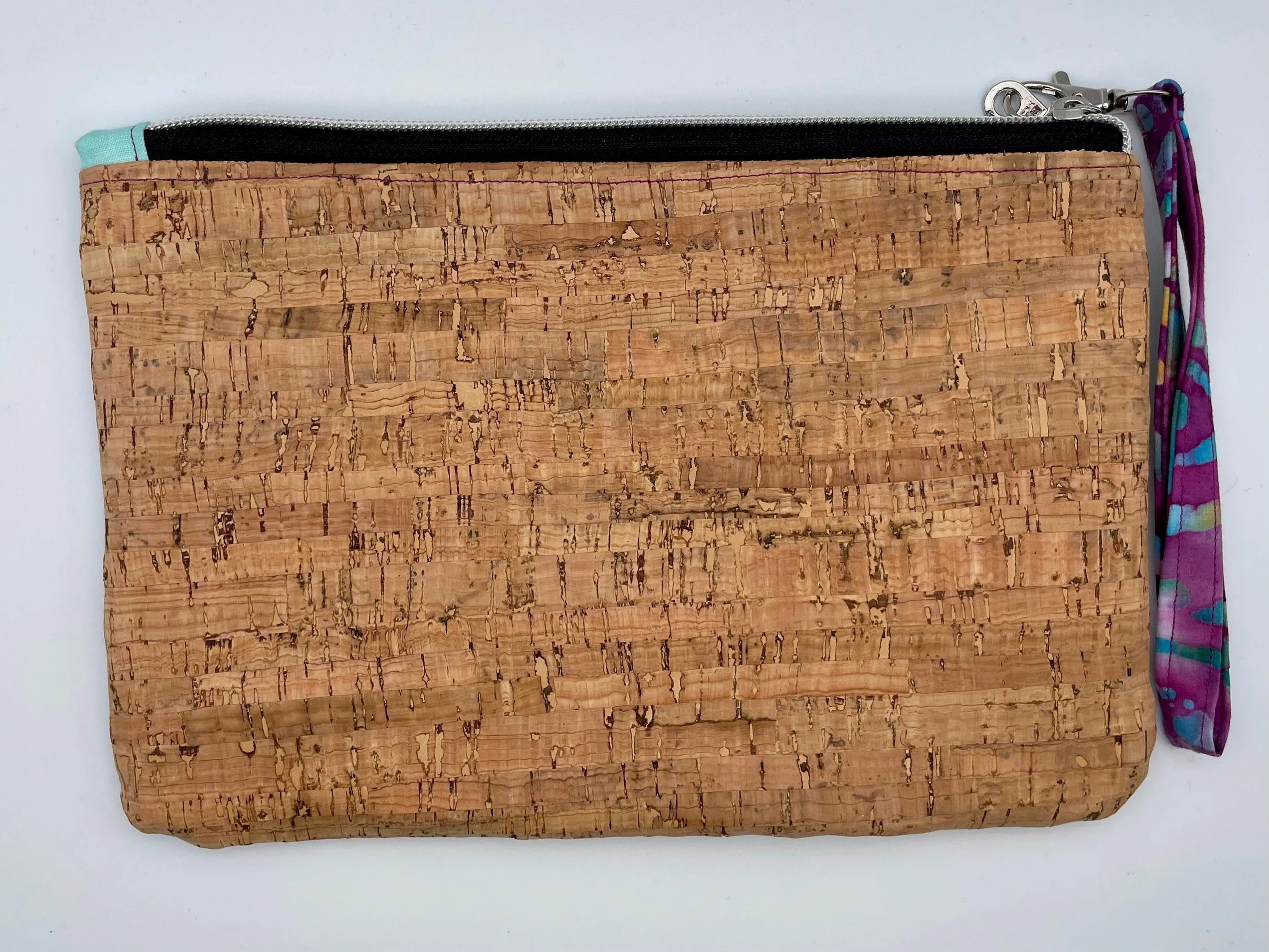 Batik & Cork Zippy Clutch Wallet