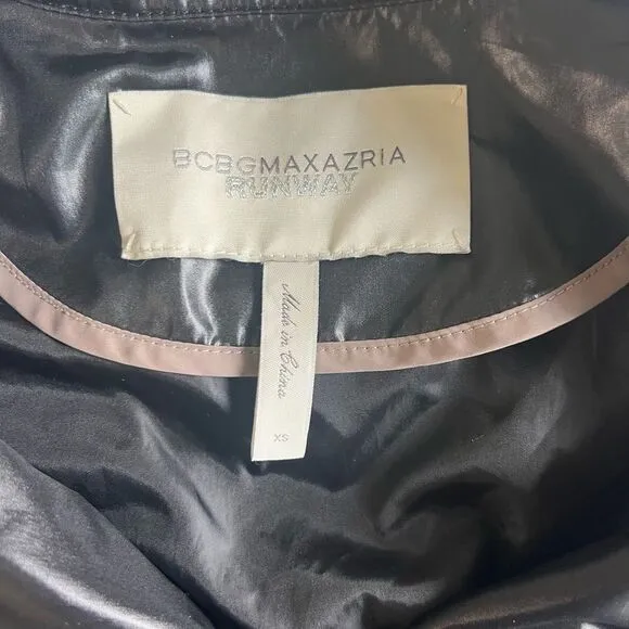 BCBG Runway Convertible Cropped Jacket Size XS