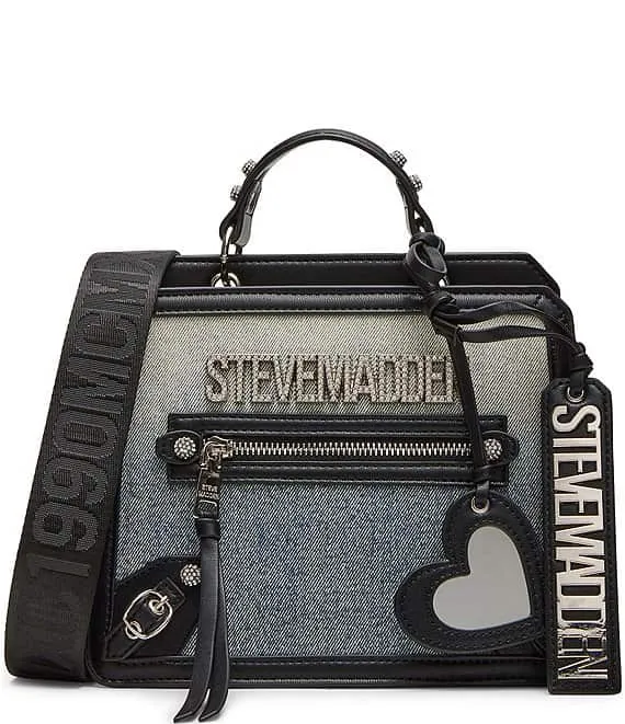 BEVELYNO BOX TOTE DENIM