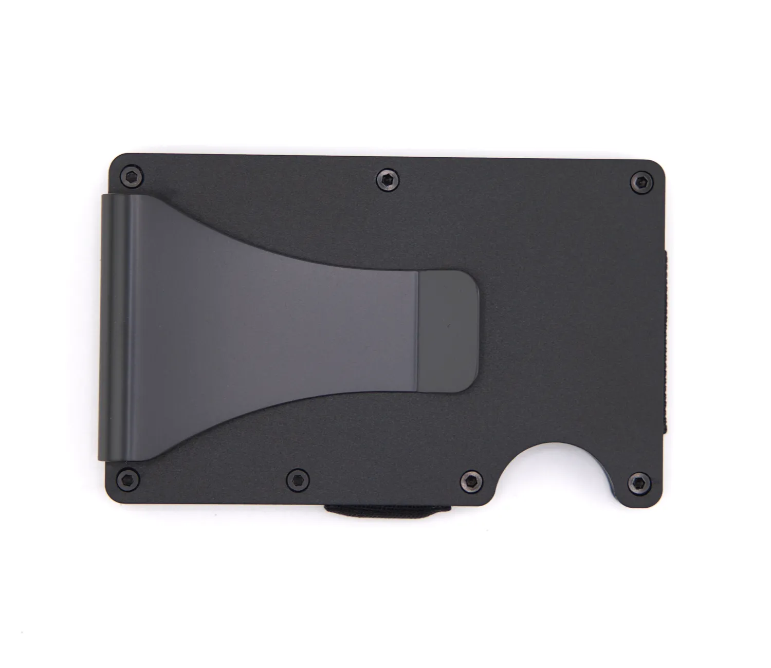 Black Aluminum Wallet