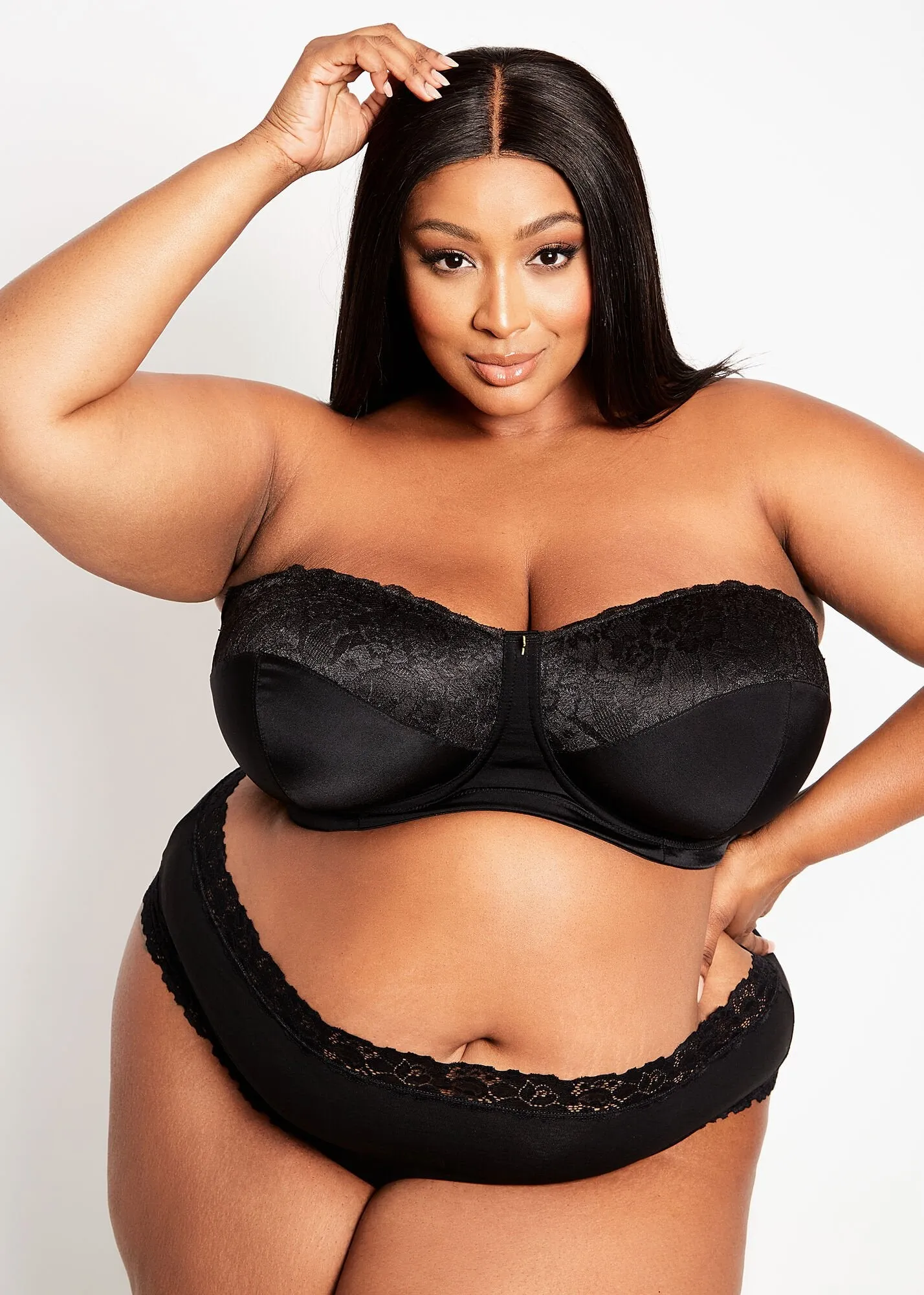 Black Convertible Butterfly Bra