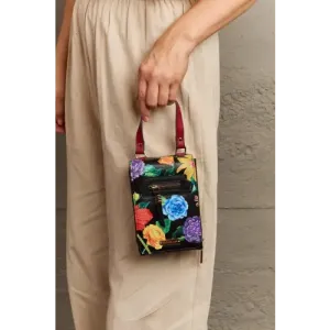 Blooming Beauty Small Crossbody Wallet