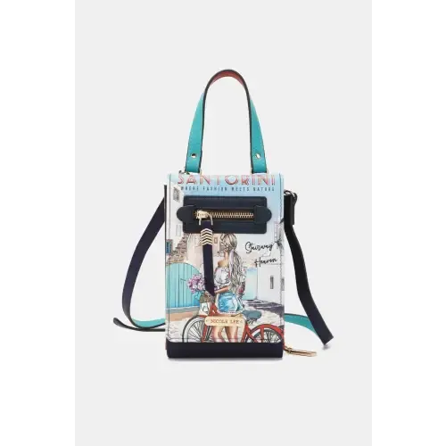 Blooming Beauty Small Crossbody Wallet