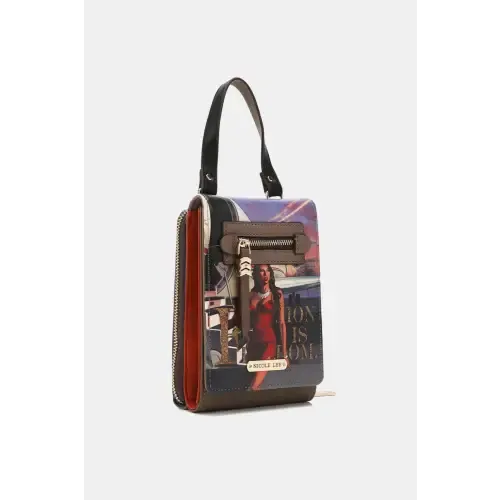 Blooming Beauty Small Crossbody Wallet