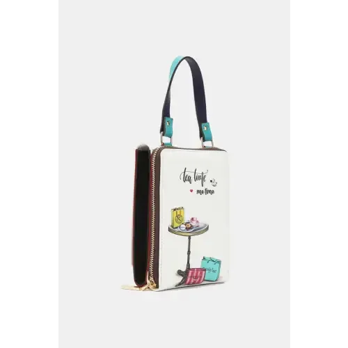 Blooming Beauty Small Crossbody Wallet