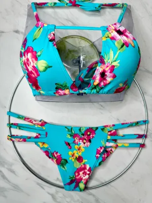 Blue Floral Top (As Seen on Coco)