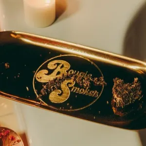Bougie Smoker Tray (Rose Gold)