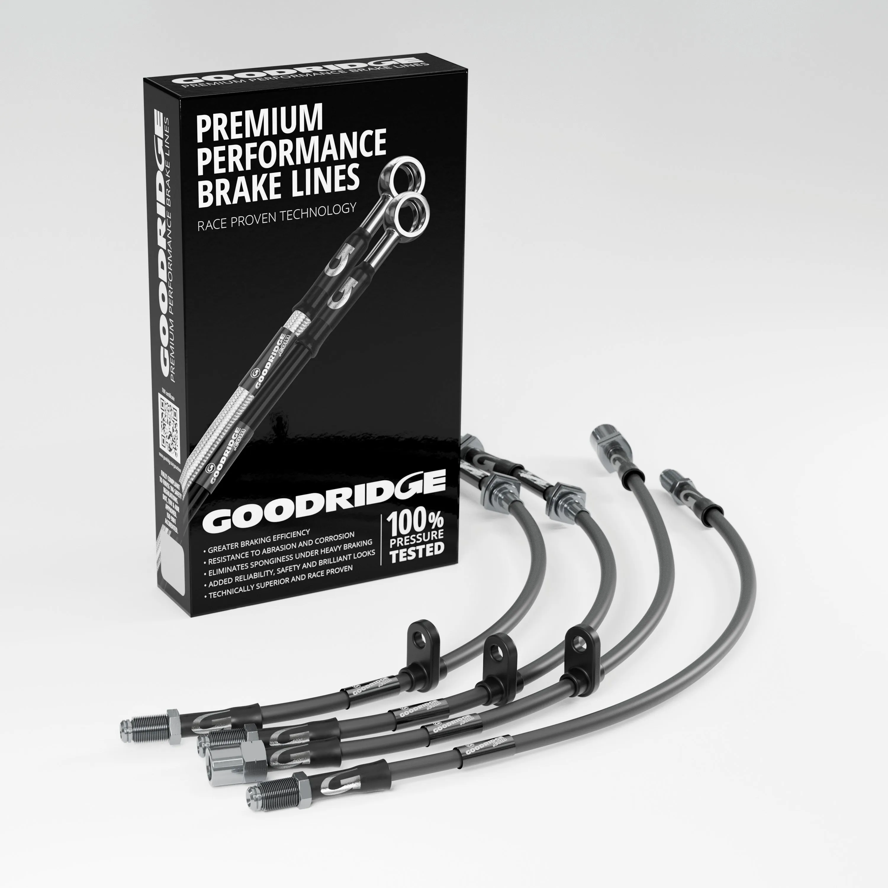 BRAKE HOSE KIT FOR VOLKSWAGEN NEW BEETLE CONVERTIBLE (1Y7) 2.5 110KW/150HP 07.05-05.10