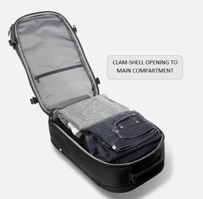Break Away Travel Backpack With USB Charging Port And Laptop Sleeve M/L