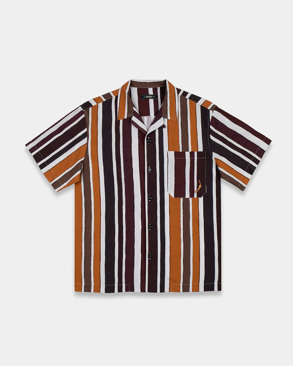 Brown Baiadera Short Sleeve Shirt