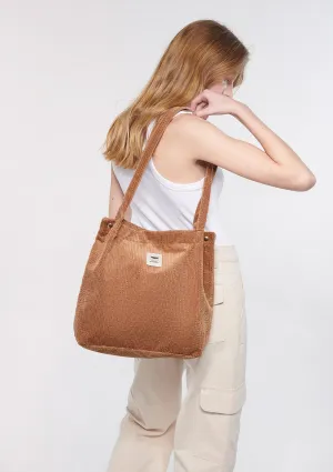 Brown Cord Bag
