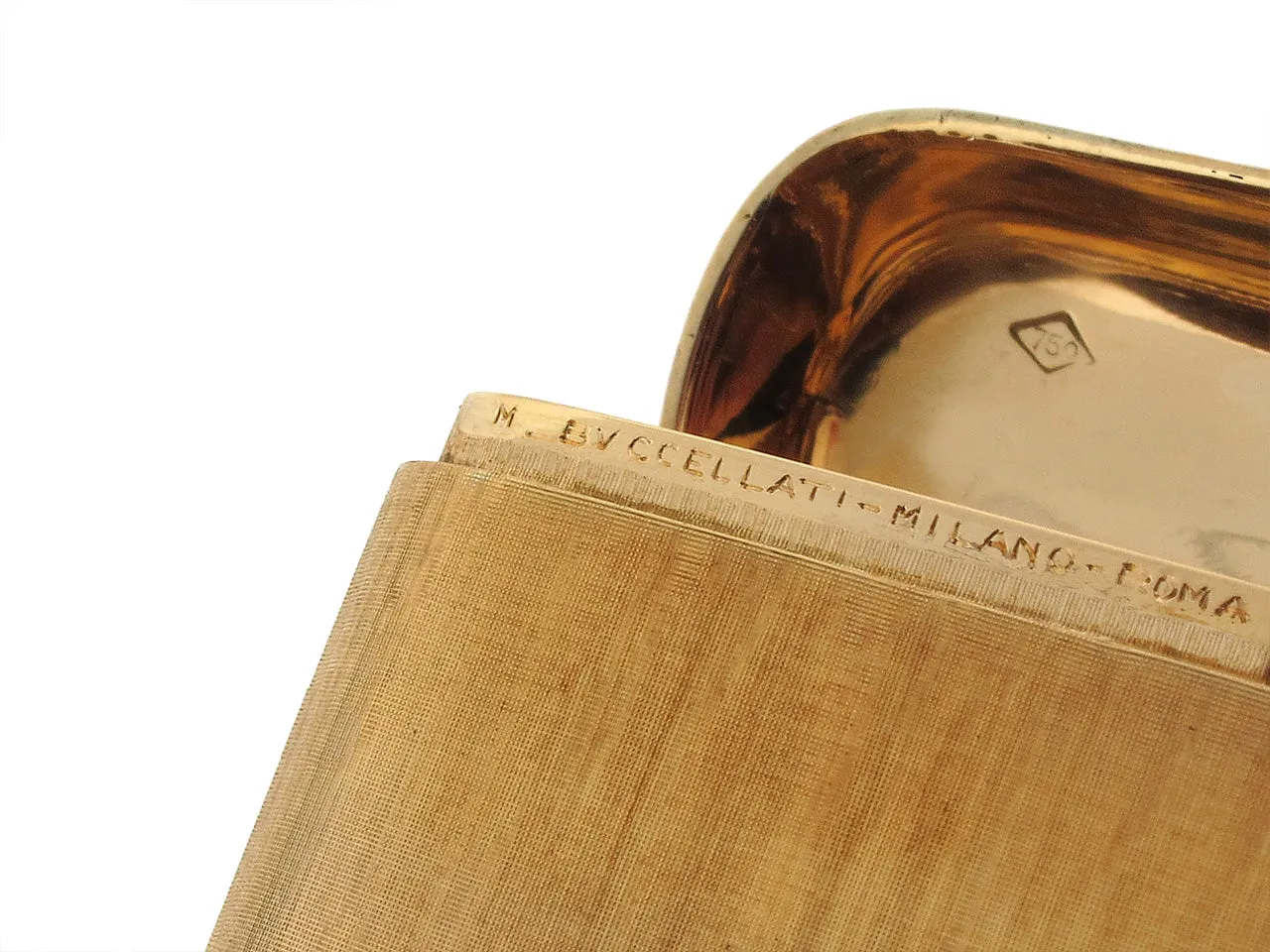 Buccellati Gold Cigarette Case in 18K