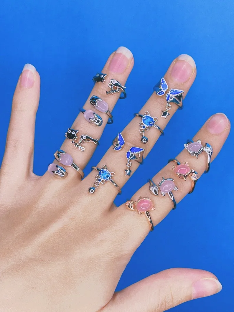 Butterfly Charm Ring