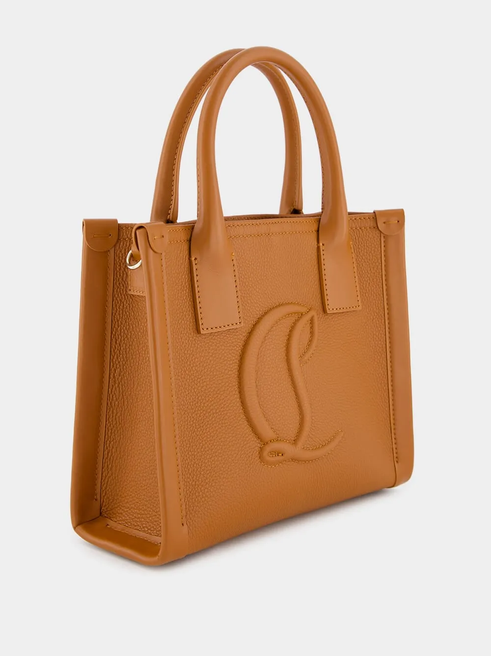 By My Side Brown Mini Leather Bag