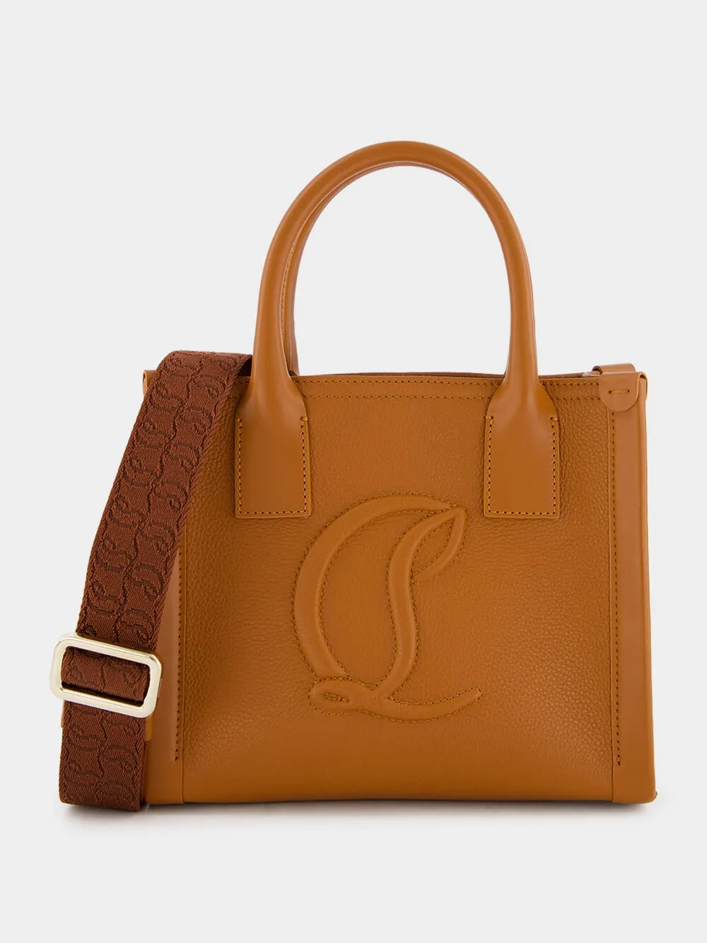 By My Side Brown Mini Leather Bag