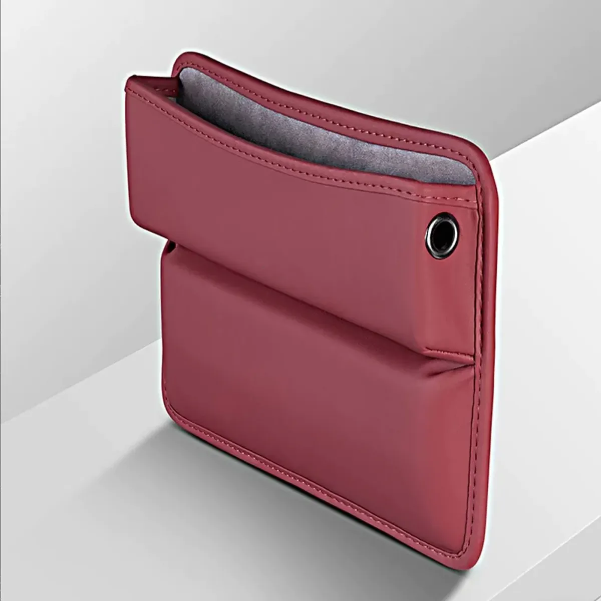 Car Seat Gap Filler Organizer, Custom-Fit For Car, Multifunctional PU Leather Console Side Pocket Organizer for Cellphones, Cards, Wallets, Keys WAKO226