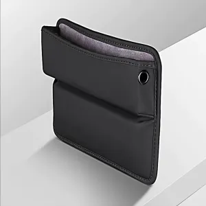 Car Seat Gap Filler Organizer, Custom-Fit For Car, Multifunctional PU Leather Console Side Pocket Organizer for Cellphones, Cards, Wallets, Keys WALM226