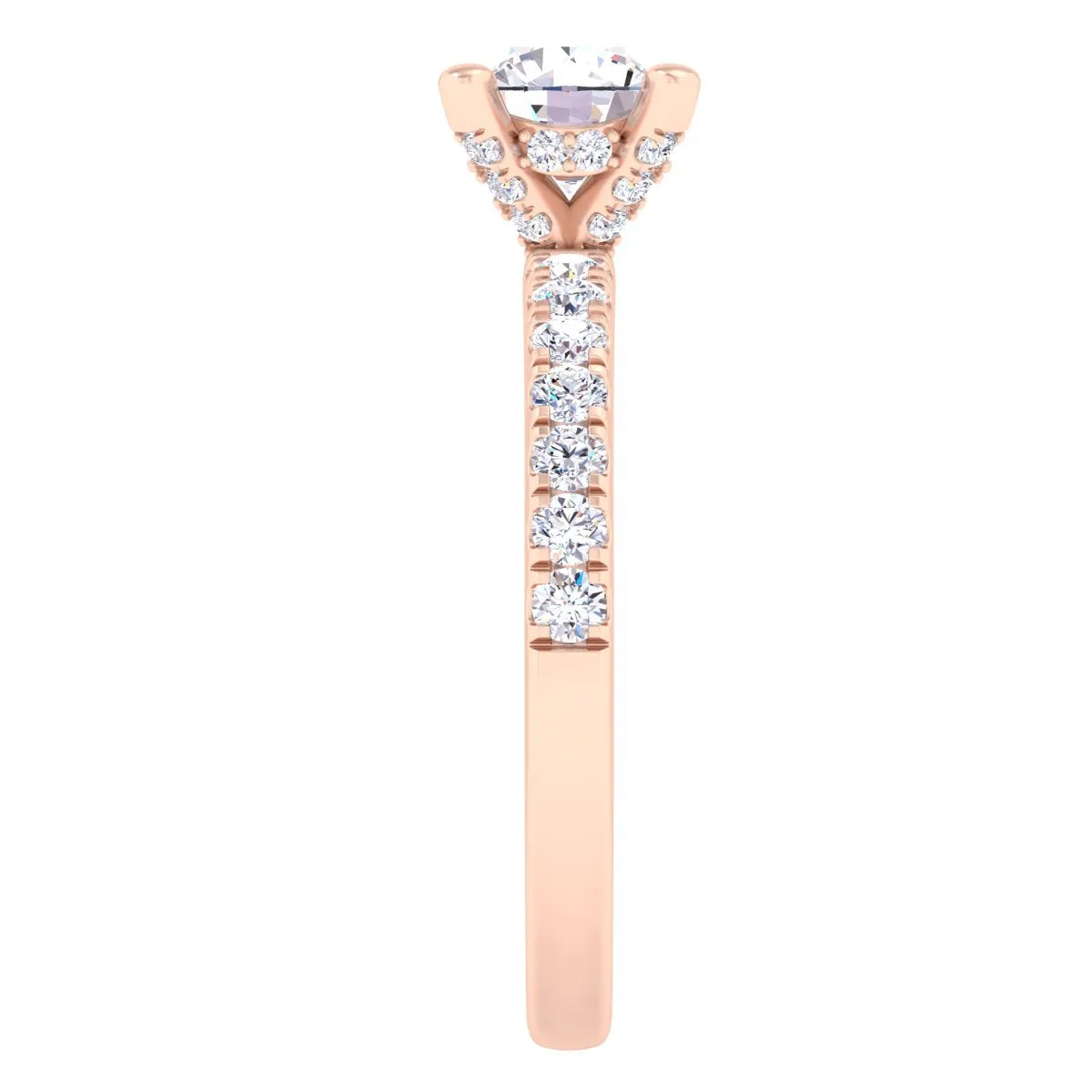 Cara Ring with Hidden Halo