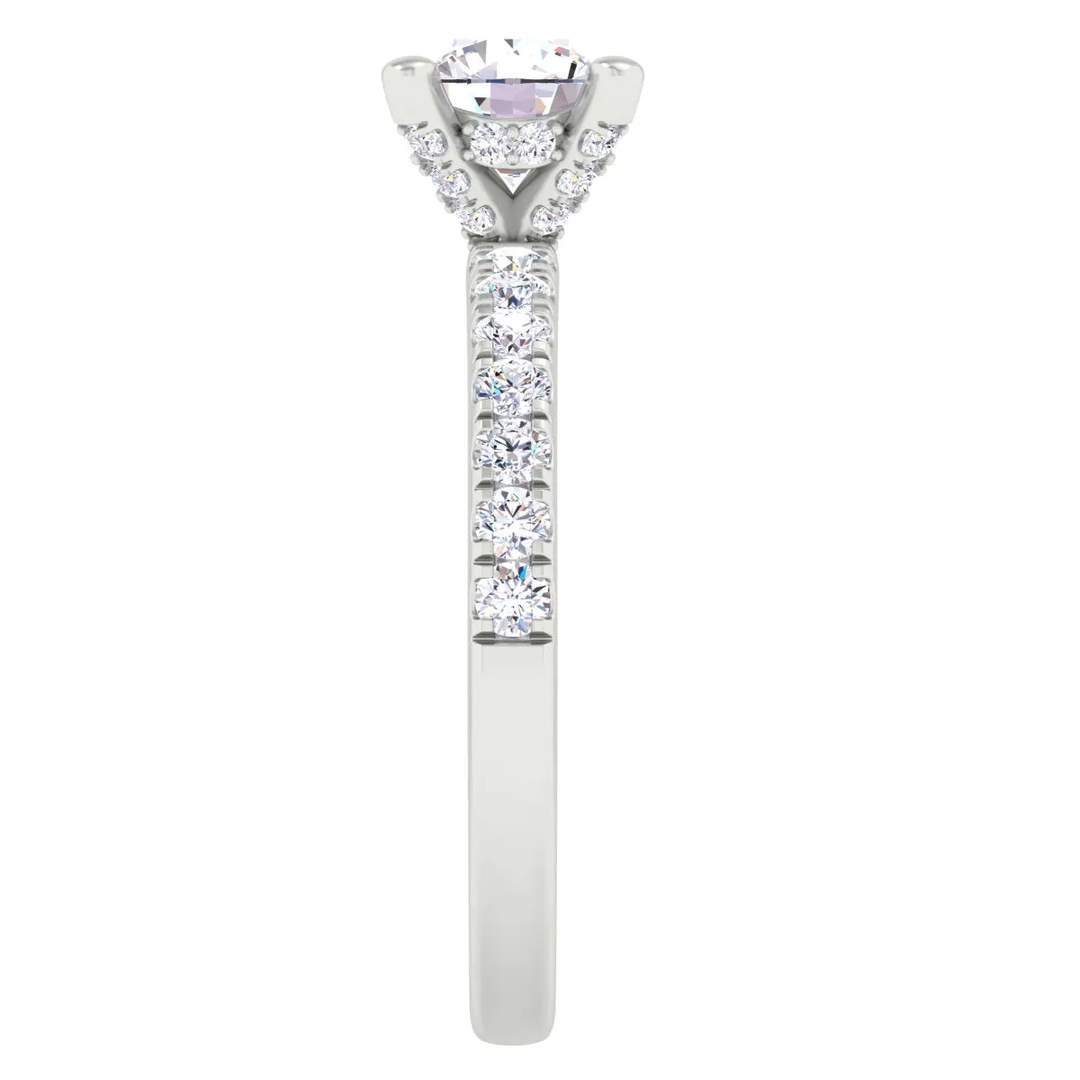 Cara Ring with Hidden Halo